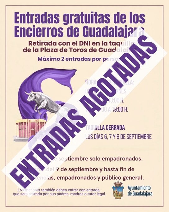 entradas agotadas