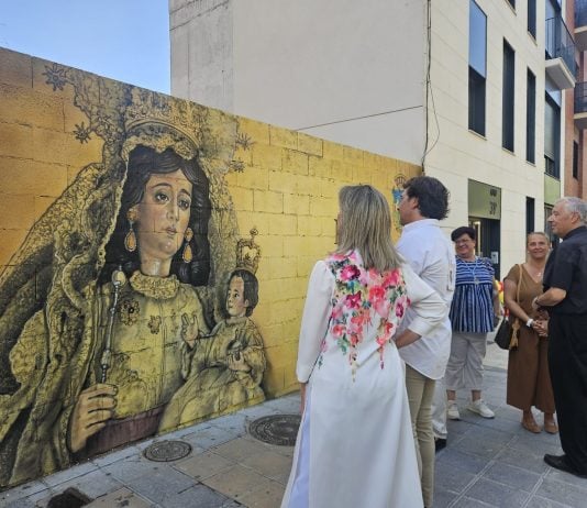 ¿Te gusta este nuevo mural de Guadalajara? Mural en Guadalajara dedicado a la Virgen de la Antigua desde septiembre de 2026.