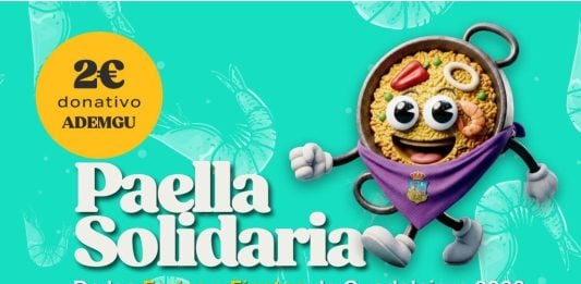 La recaudación de la Paella Solidaria de las Peñas en Guadalajara irá a beneficio de ADEM-GU Paella solidaria