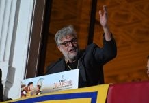 Raúl Cimas y su chanante pregón en Albacete Raúl Cimas pregona la Feria de Albacete.