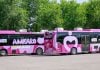La protección contra las agresiones sexuales viaja en autobús Autobuses de la Red Amparo.