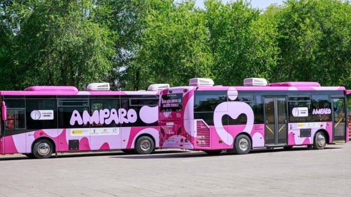 Autobuses de la Red Amparo.
