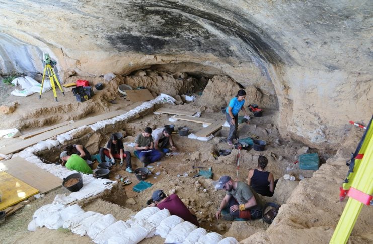 Guadalajara era un sitio atractivo para vivir… hace 36.000 años Yacimiento de La Malia, en Tamajón.