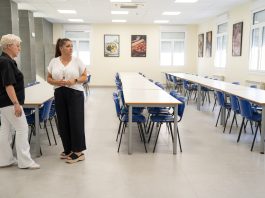 Interior cde la Residencia de Estudiantes de Guadalajara.