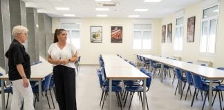 Casi un millón de euros para poner al día la Residencia de Estudiantes Interior cde la Residencia de Estudiantes de Guadalajara.