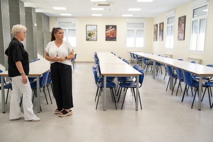 Interior cde la Residencia de Estudiantes de Guadalajara.