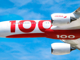 La nueva imagen de Iberia para celebrar su centenario en 2027.