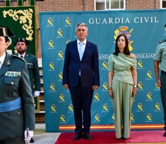 La polémica directora de la Guardia Civil ha estado en Guadalajara Guardia Civil
