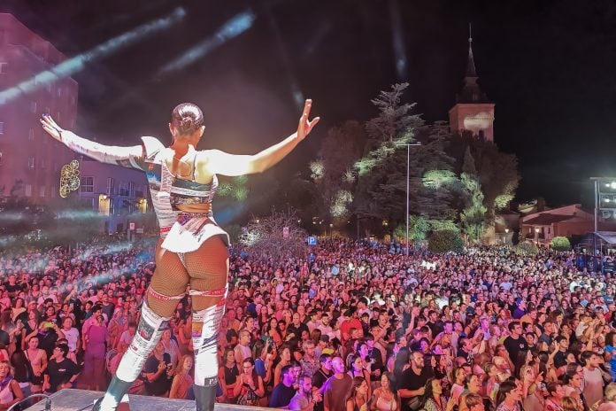 La Orquesta Panorama volvió a arrebatar al público alcarreño en este 2026. (Foto: Ayuntamiento de Guadalajara)