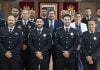 Nuevos policías locales en Azuqueca, en su toma de posesión el 29 de septiembre de 2026.