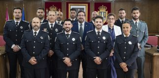 10 nuevos policías locales en Azuqueca, de un tirón Nuevos policías locales en Azuqueca, en su toma de posesión el 29 de septiembre de 2026.