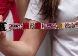 Repartirán 2.000 pulseras para detectar drogas de sumisión química durante las Ferias de Guadalajara Las pulseras centinela ya se dejaron ver durante las fiestas de San Fermín.