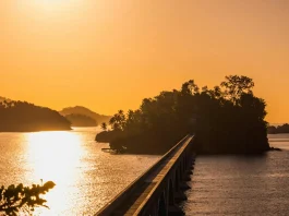 Atardecer en Samaná.