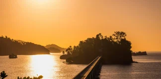 Atardecer en Samaná.