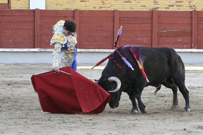 Una de las faenas que se han podido ver en la Feria de este año en Guadalajara. (Foto: Luis Díaz Viejo)