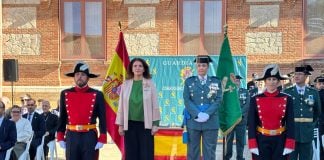 La subdelegada del Gobierno y la jefa de la Comandancia destacan la lealtad y el servicio público de la Guardia Civil en Guadalajara Guardia Civil