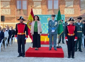 La subdelegada del Gobierno y la jefa de la Comandancia destacan la lealtad y el servicio público de la Guardia Civil en Guadalajara Guardia Civil