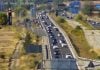La A-2 en Trijueque, a media mañana del 10 de octubre de 2026. (Foto: DGT)