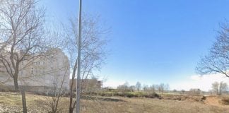 En esta calle de Guadalajara habrá viviendas «asequibles» aunque todavía no las veas Solar de la calle de La Acebeda destinado a viviendas "asequibles" en Guadalajara. (Foto: Google Maps)