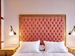 Habitación de uno de los hoteles de la Red de Hospederías de Castilla-La Mancha.