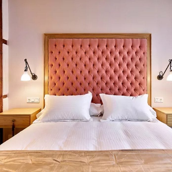Habitación de uno de los hoteles de la Red de Hospederías de Castilla-La Mancha.