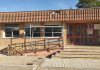 Un andamio de récord en Molina de Aragón: 11 meses estorbando en el instituto Andamio en el IES Doña Blanca de Molina de Aragón.