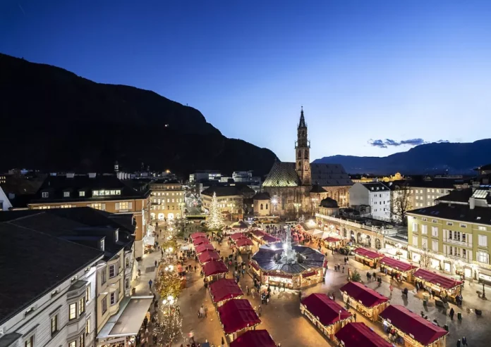 Bolzano en Navidad.