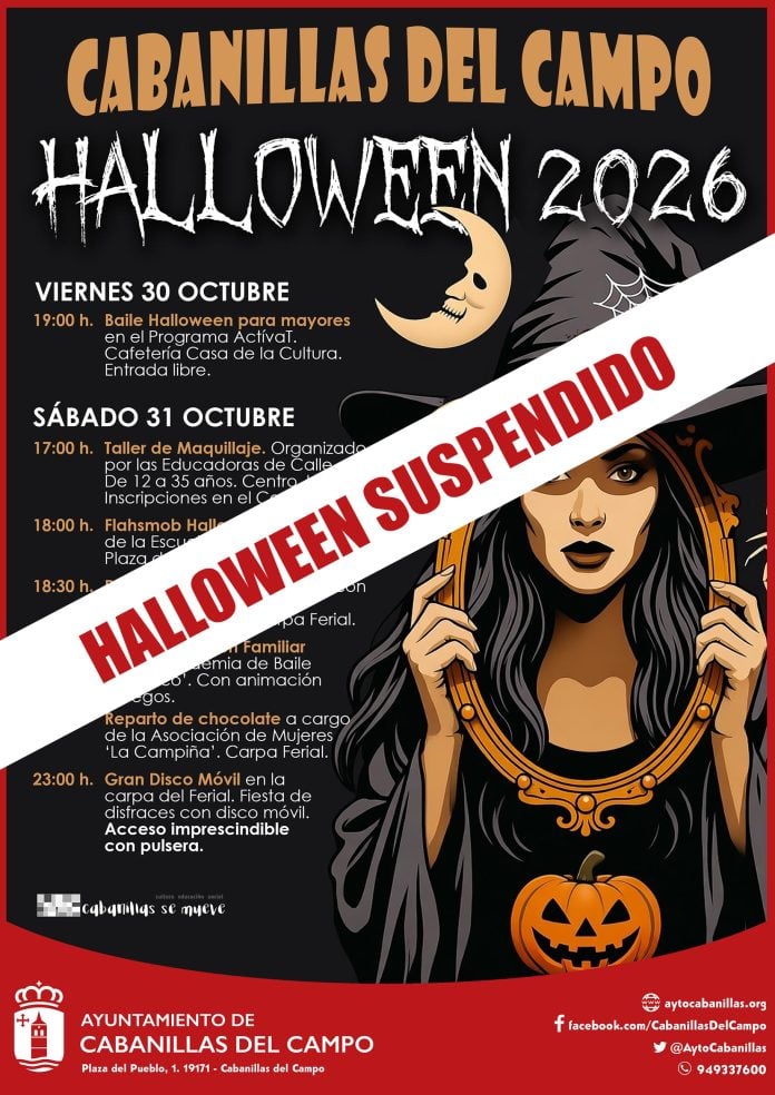 Halloween suspendido
