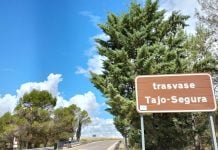El Gobierno quiere que el Trasvase vuelva a llevar agua cuanto antes y acelera las obras Un tramo del Trasvase Tajo-Segura.