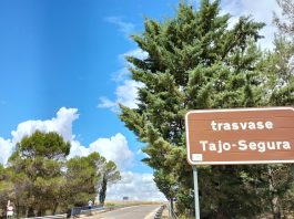 Un tramo del Trasvase Tajo-Segura.