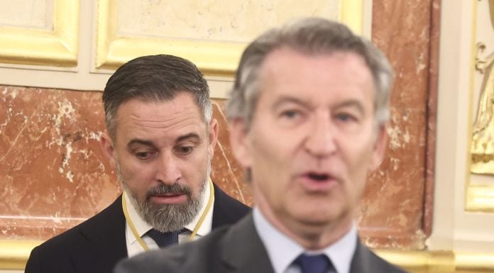 Guadalajara es una de las provincias donde el PP puede perder senadores si no se coordina con Vox Abascal y Feijóo en el Congreso de los Diputados el pasado mes de junio. (Foto: Eduardo Parra / EP)