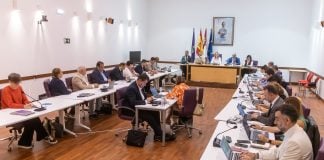 Pleno del Ayuntamiento de Guadalajara.
