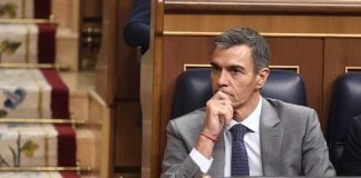 Pedro Sánchez en el Congreso en la sesión del 2 de octubre de 2026. (Foto: Eduardo Parra / EP)