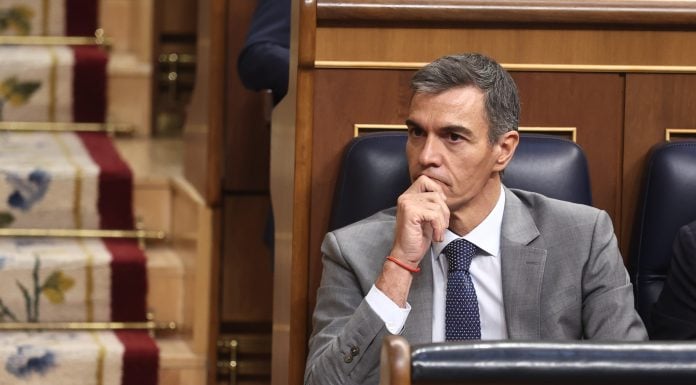 Y ahora, ¿qué hará Pedro Sánchez? Pedro Sánchez en el Congreso en la sesión del 2 de octubre de 2026. (Foto: Eduardo Parra / EP)
