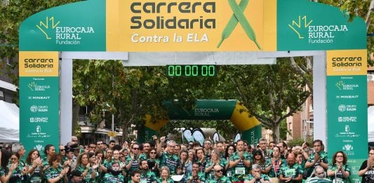 Una carrera de récord la de Eurocaja Rural contra la ELA Carrera contra la ELA