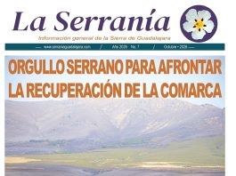 Primera portada de la nueva etapa de "La Serranía".