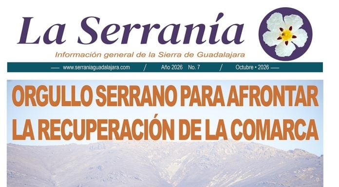 Primera portada de la nueva etapa de "La Serranía".