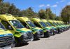 Ambulancias del SESCAM.