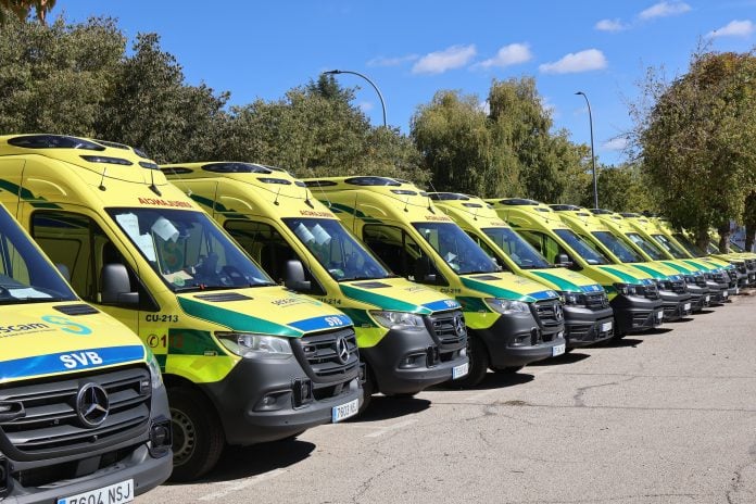 Ambulancias del SESCAM.