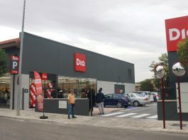 Supermercado DIA de Cabanillas del Campo poco después de su inauguración el 30 de septiembre de 2026. (Foto: Ayto. Cabanillas)