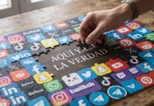 Los partidos se lanzan más que nunca a las redes sociales de cara a las próximas elecciones La verdad queda sepultada por la avalancha que generan las redes sociales, como representan esta imagen realizada por IA para La Crónic@