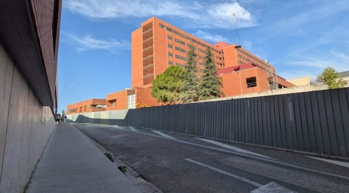 Más plantilla para el Hospital de Guadalajara Hospital de Guadalajara en 2026, todavía sometido a obras para concluir la ampliación. (Foto: La Crónic@)