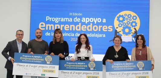 Toma nota de estas empresas de Guadalajara: StratoCora, Brumalia y La Casa de las Puntadas Los tres premiados en la edición de este año.