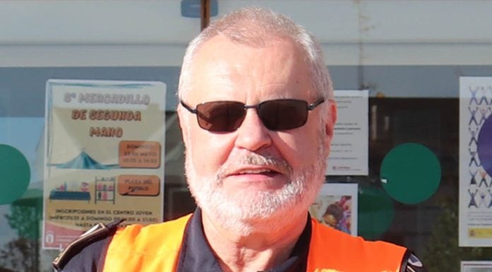 Juan Ruiz Castillo, jefe de Protección Civil de Cabanillas del Campo.