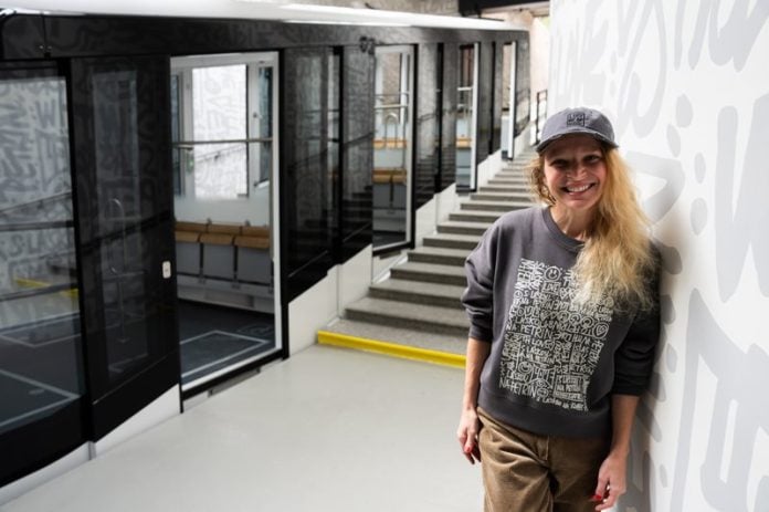 Anna Marešová es la autora del nuevo diseño de este funicular de Praga.