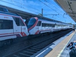 Tren de Cercanías en octubre de 2026. (Foto: La Crónic@)