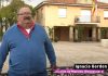 Ignacio Gordon en 2019, cuando protagonizó un reportaje de La Sexta, que se desplazó a Matillas para entrevistarlo.