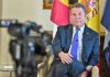 Page, ante las cámaras de televisión el 4 de mayo de 2023
