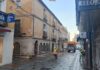 Los trabajos que obligan a cortar la Calle Mayor han comenzado a primera hora de la mañana. (Foto: La Crónic@)